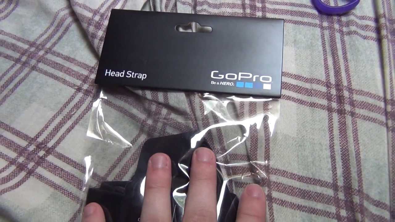 GoPro Head Strap Mount Unboxing
