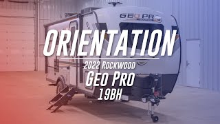 2022 Rockwood Geo Pro 19BH Orientation 2022 Geopro 19bh Walkthrough With Ty The Rv Guy