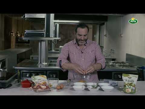 Souffle de queso con Arla