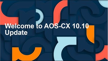 HPE Aruba Networks AOS-CX 10.10 - DHCPv6 Guard