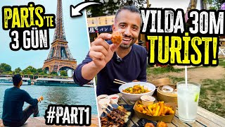 Yilda 30 Mi̇lyon Turi̇sti̇n Gezdi̇ği̇ Pari̇ste 3 Gün Paris Gezi Videosu 1 Bölüm