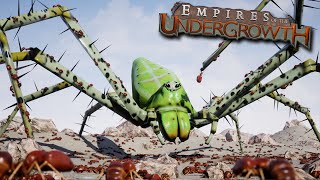 SUPER SOLDIER ANTS TAKE ON THE UNDERGROWTH!!! | Empires Of The Undergrowth - Ep34 screenshot 2