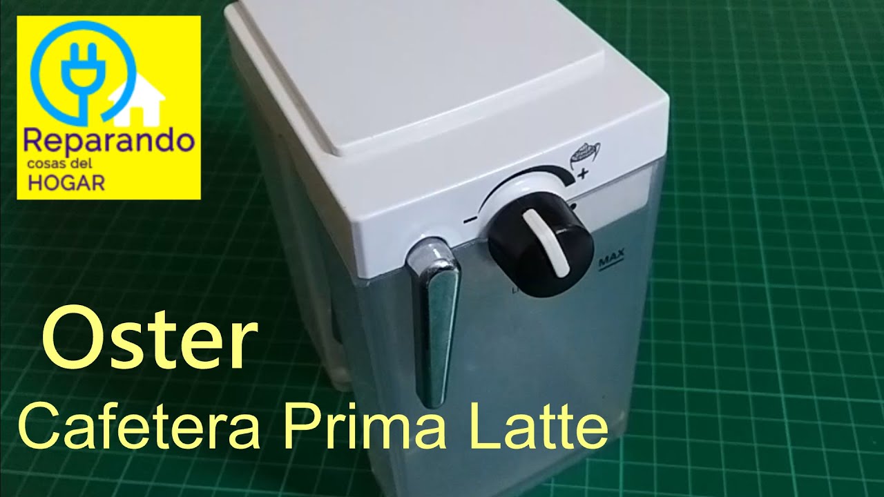 Como limpiar y desarmar tapa recipiente de leche cafetera Prima Latte -  YouTube