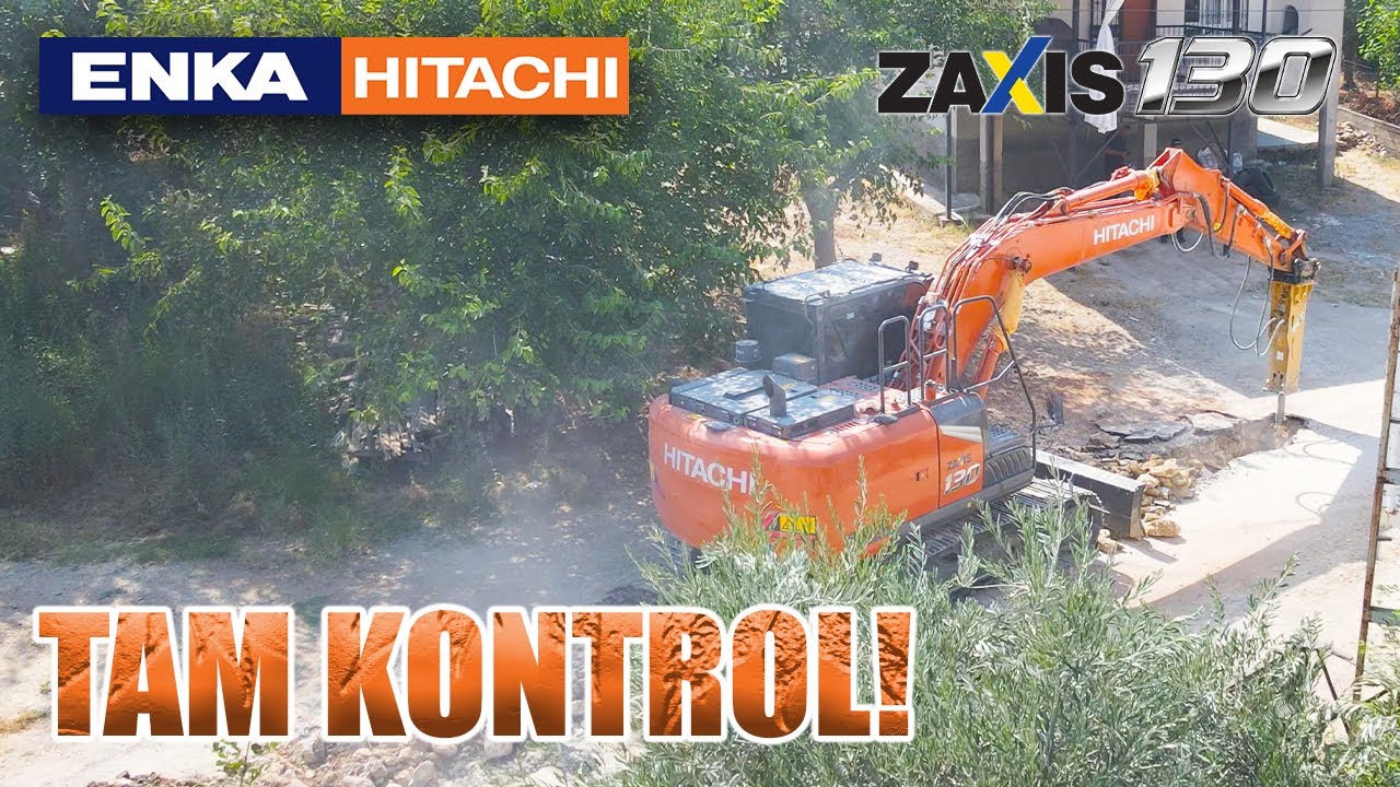 Yeni Hitachi ZX130-7 Ekskavatör ile Tam Kontrol!