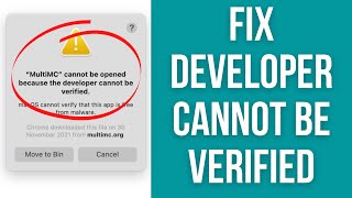 How To Fix "Cannot be opened because the developer cannot be verified" Error macOS Gatekeeper screenshot 3