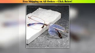 Krasivyy Pure Anium Gles Frame Men Ultralight Square Big Size Prescription Eyegles Male
