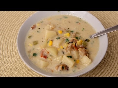 Homemade Clam Chowder Recipe - Laura Vitale - Laura in the Kitchen Episode 413