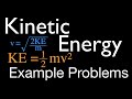 Kinetic Energy and Related Concepts Quiz