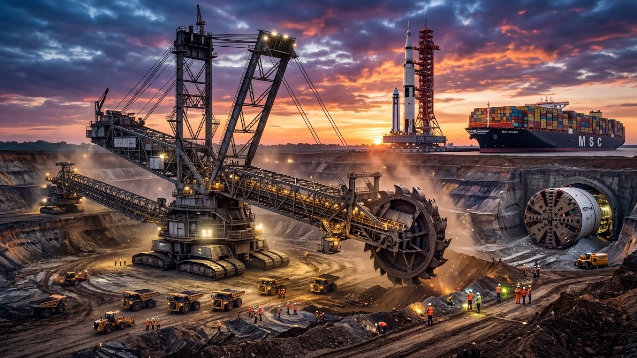 4 Biggest Machines Ever Built on Earth#BiggestMachines#MegaMachines# ...