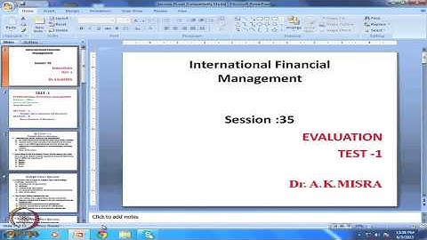 Mod-01 Lec-35 Test - I