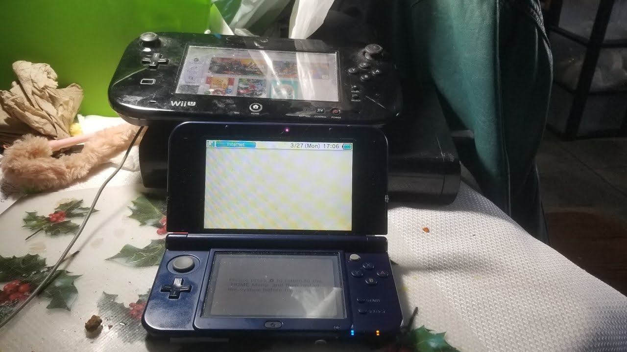 Visiting 3DS and Wii U Shop after closing YouTube