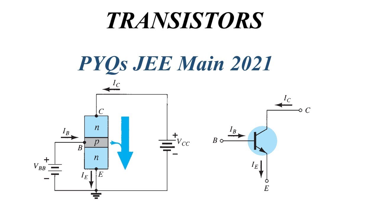Semi Conductor Transistors Previous Year Questions from JEE Main