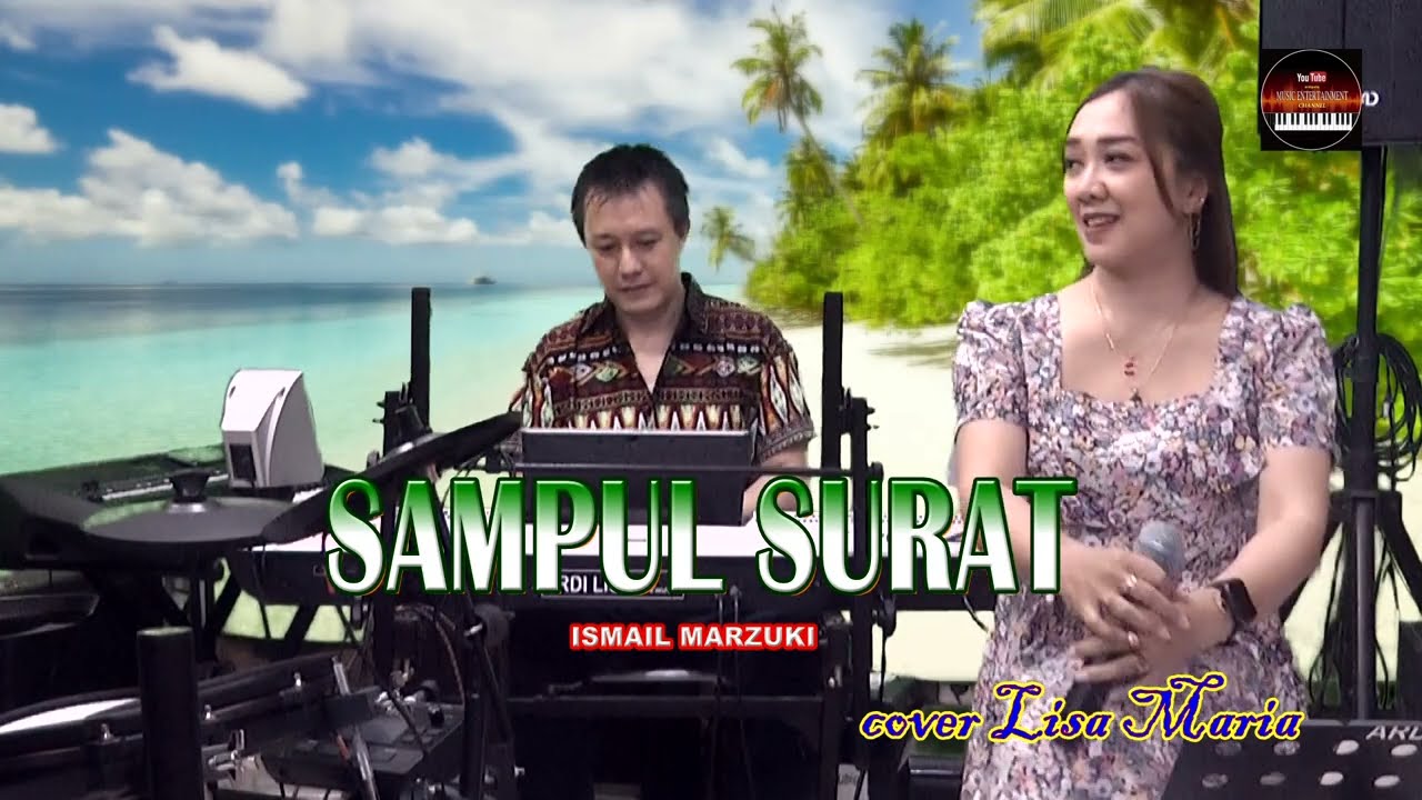 Sampul surat - Cipt,Ismail Marzuki (cover Lisa maria)
