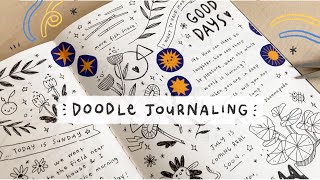 How to : Doodle Journal with Me | Therapeutic Habit to Wind Down Your Day