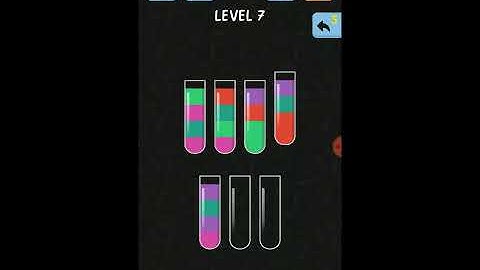 Water Colour sort | Short Game play | All Level android ios game