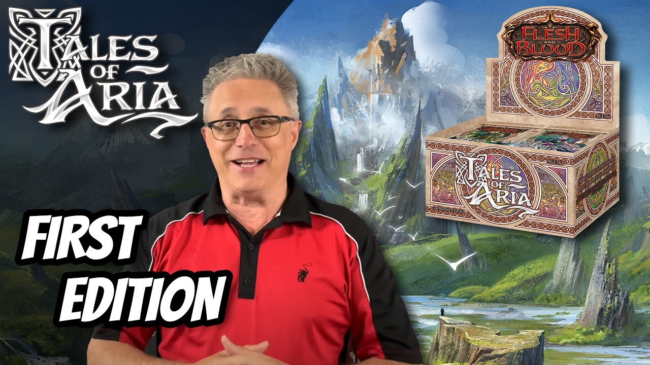 A SPECIAL Tales of Aria box OPENING! Flesh and Blood TCG - FABTCG