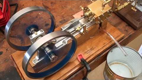 Steam Engine -- Running on Steam for the First Time