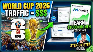 FREE AI Website + Monetag = Passive Income Before FIFA World Cup 2026
