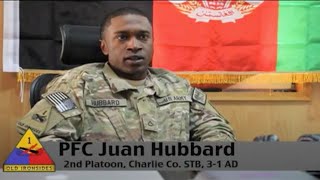 PFC JUAN HUBBARD INTERVIEW