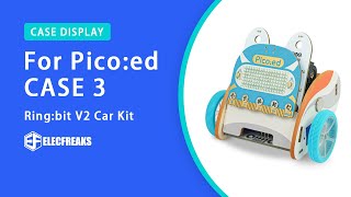 ELECFREAKS 丨 Ring:bit V2 Car Kit For Pico:ed Case 3