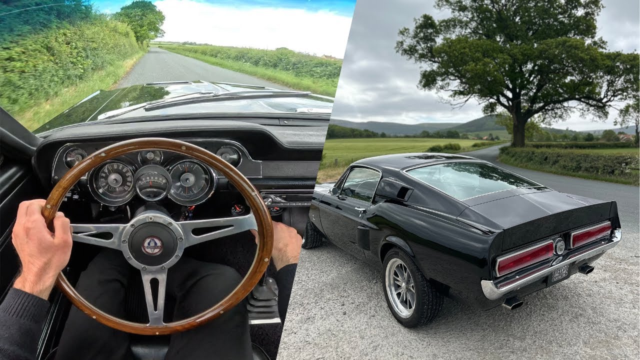 1967 Ford Mustang Fastback GT 428 V8 Manual For Sale | Walk-around & POV Driving Video | Restored