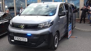 Lincolnshire Police Unmarked Vauxhall Vivaro Drone Unit Parked Up Light Demo at Cops & Cars 2026 