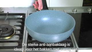 Vooruitzicht drijvend Harde ring BK Blue label Granite Pannen - YouTube