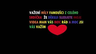 Poděkovaní Fanouškum