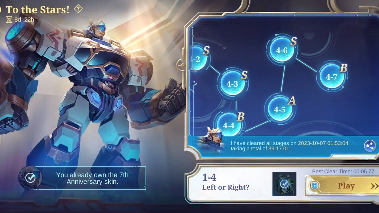 Johnson's To The Star - Escape the Loop MLBB Event Full Puzzle (End/Tamat)