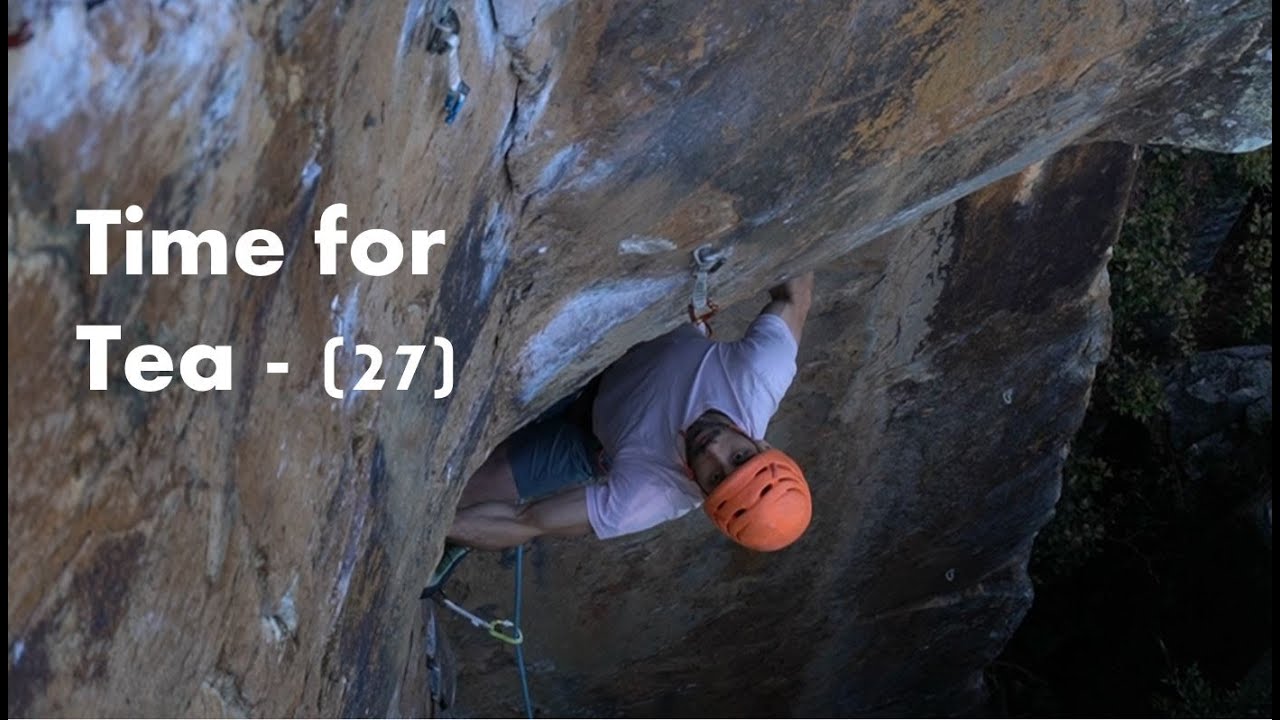 Dan Razzino - Time for Tea (27/12d/7c) - Frog Buttress