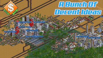 Building a Mega Desert Train Network | OpenTTD Playthrough