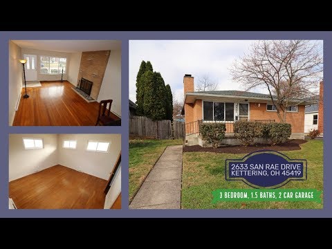 2633 San Rae Dr, Kettering, OH home video tour