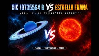 Planeta Gigante VS Estrella Enana (SpaceSim)