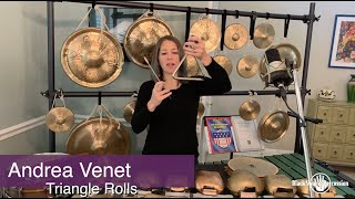 Andrea Venet: Triangle Rolls