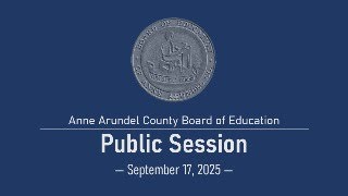 BOE Public Session 9-17-2025
