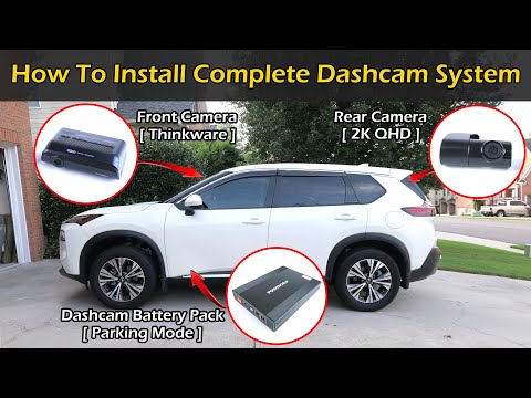 How To Install A Complete Dashcam System & Battery Pack in