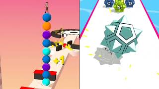Stack Rider vs A-Z Run ( reserve ) Gameplay Walktrough Android iOS