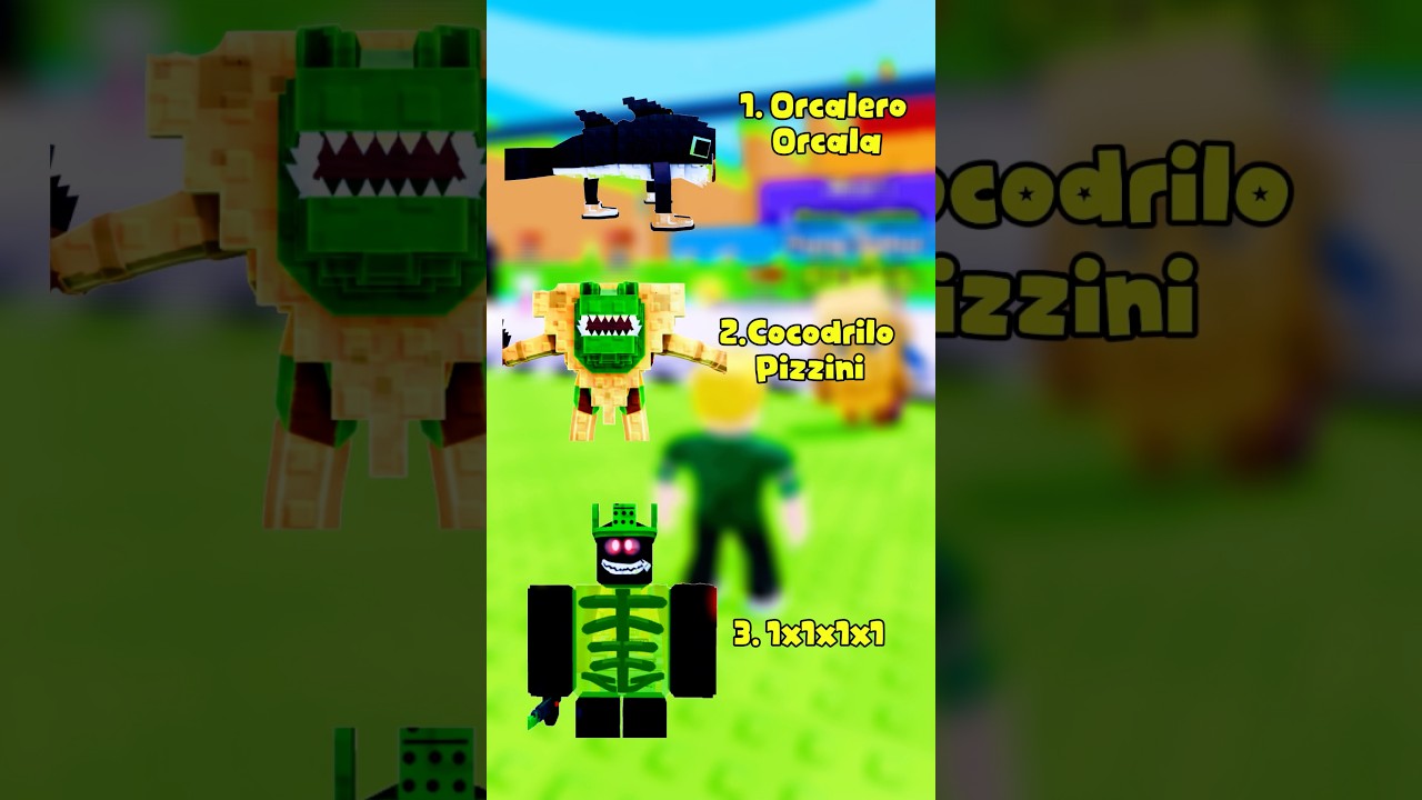 😱ROLLER SKATES BRAINROT GAME🔥✅ #roblox