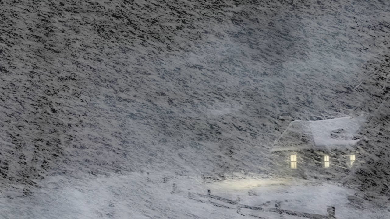 Sounds to Sleep | Heavy Blizzard & Blasting Wind Sounds for Deep Sleep