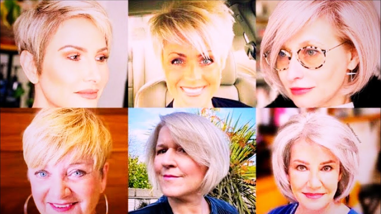 Best Short Hairstyles And Haircuts For Older Women 50 + Charming & Cute Short Pixie Haircuts
