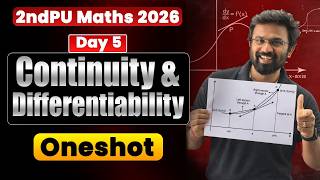 2nd PU Maths 2026 | Continuity and Differentiability Oneshot