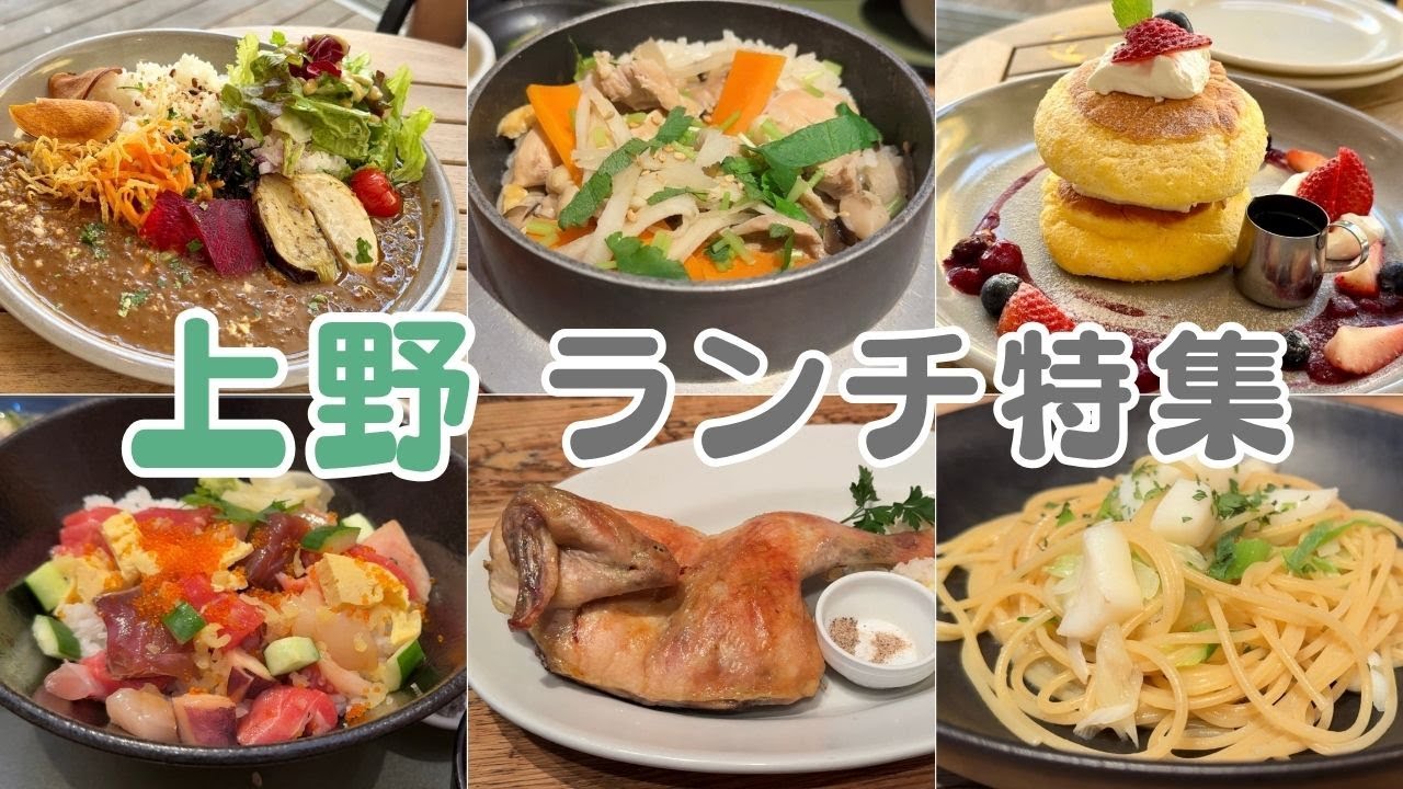 【上野駅 絶品ランチ】観光名所 上野の駅近で美味しいランチを紹介します！