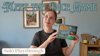 Fleet the Dice Game - Solo Playthrough @Crimsonboardgames