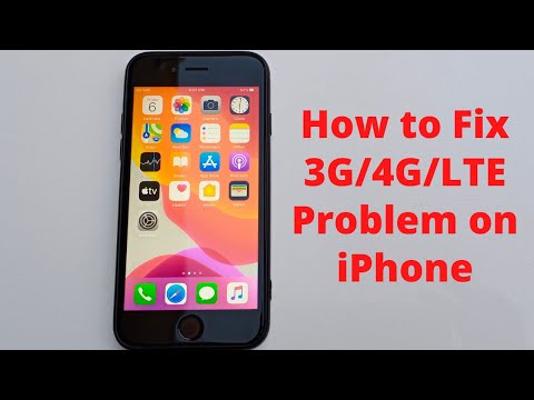 How to Fix 3G/4G/LTE Problem on iPhone