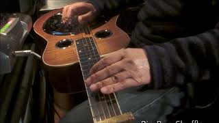 Big Bug Shuffle Jerry Douglas play style cover chords