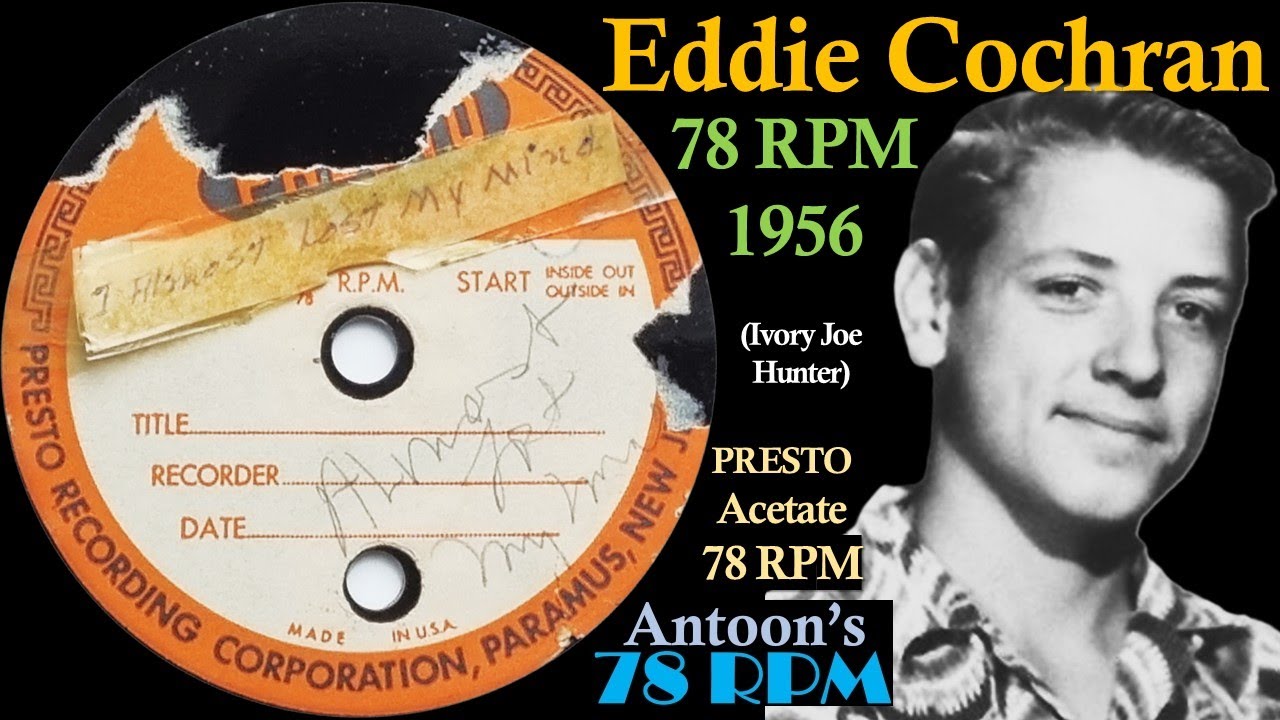 Eddie Cochran | I Almost Lost My Mind | Gold Star acetate | 1956