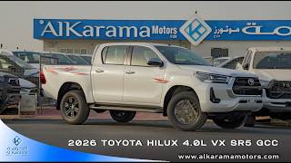 2026 Toyota Hilux 4.0L V6 | SR5 VX Double Cab 4WD Walkaround | GCC Model