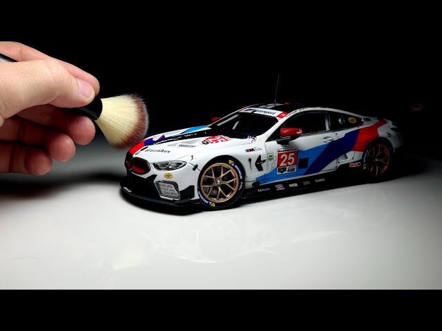 I built a Daytona 24 hour winning GTE racecar - 1/24 BMW M8 GTE