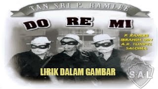Download Lagu P Ramlee - DoReMi lirik dalam gambar MP3