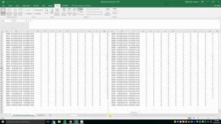 How to split Excel sheet for multiple scrolling panes (Microsoft Excel 2016)